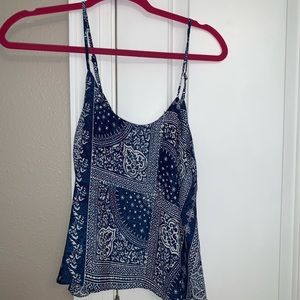 Oliviaceous printed tank